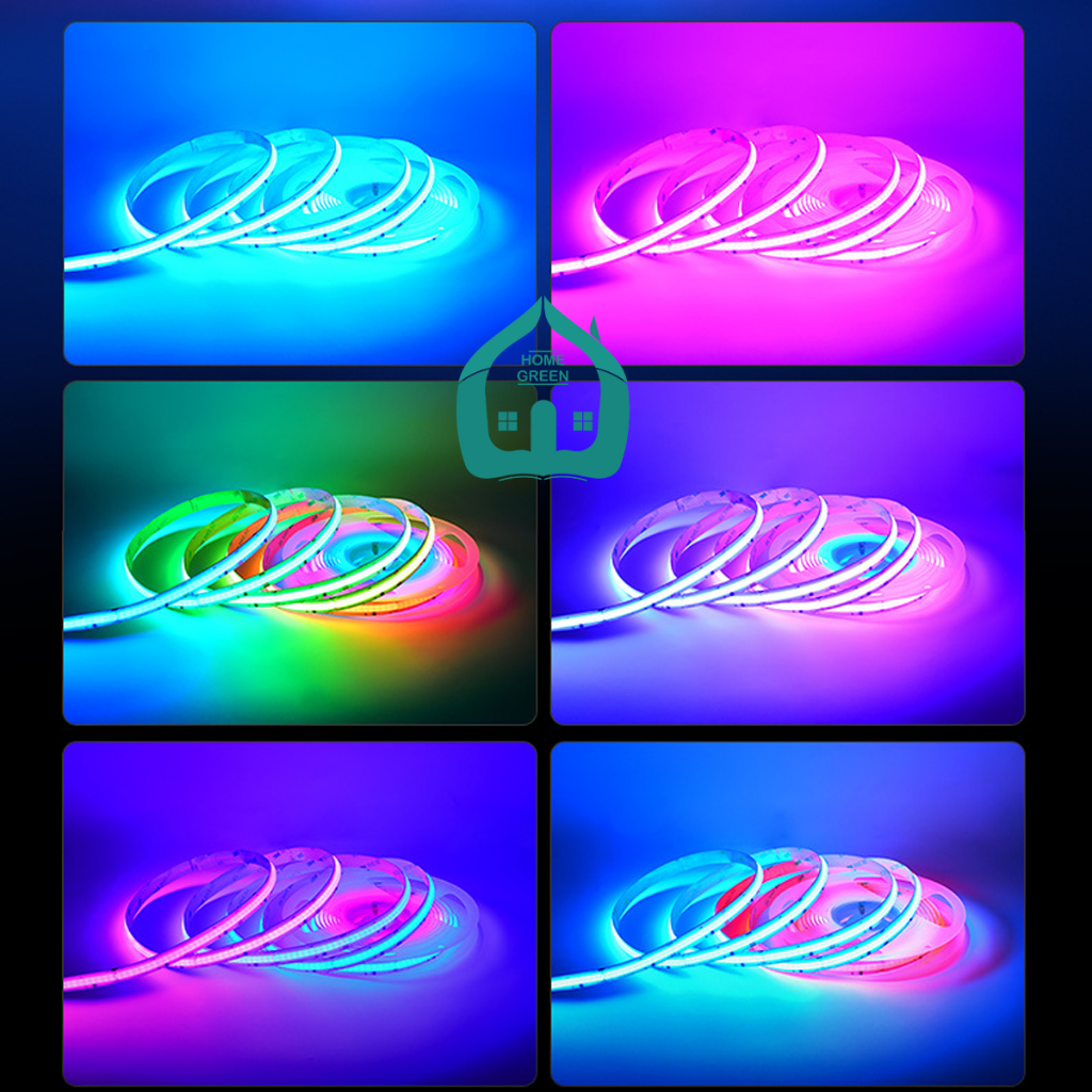 Đèn led dây COB ARGB 540/720 led/m 12/24V DC