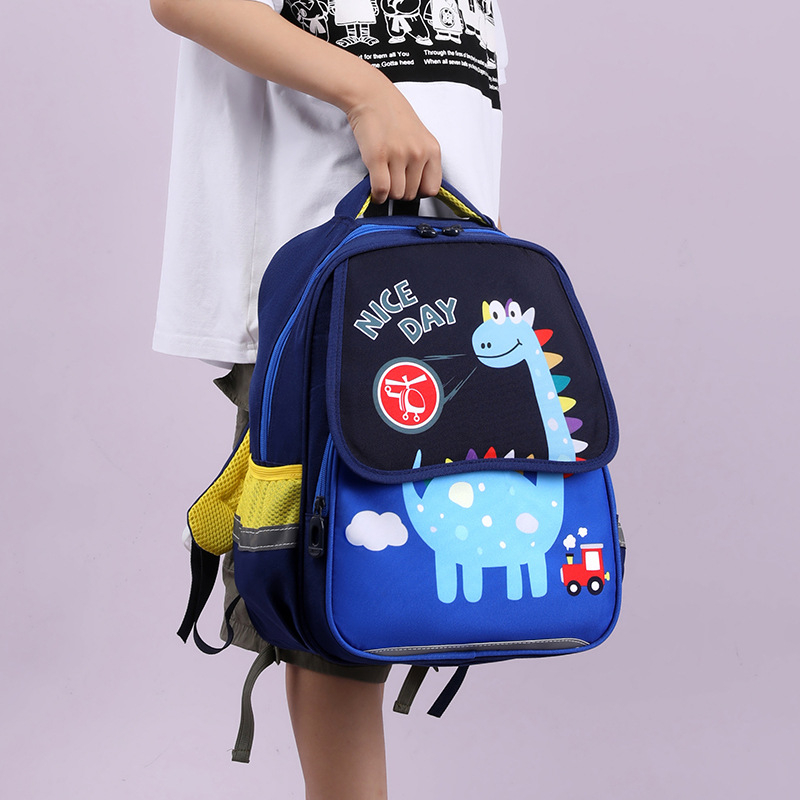 Balo cho bé đi nhà trẻ cặp đi học mẫu giáo mầm non vải cao cấp chống nước in hình đẹp dễ thương 2055