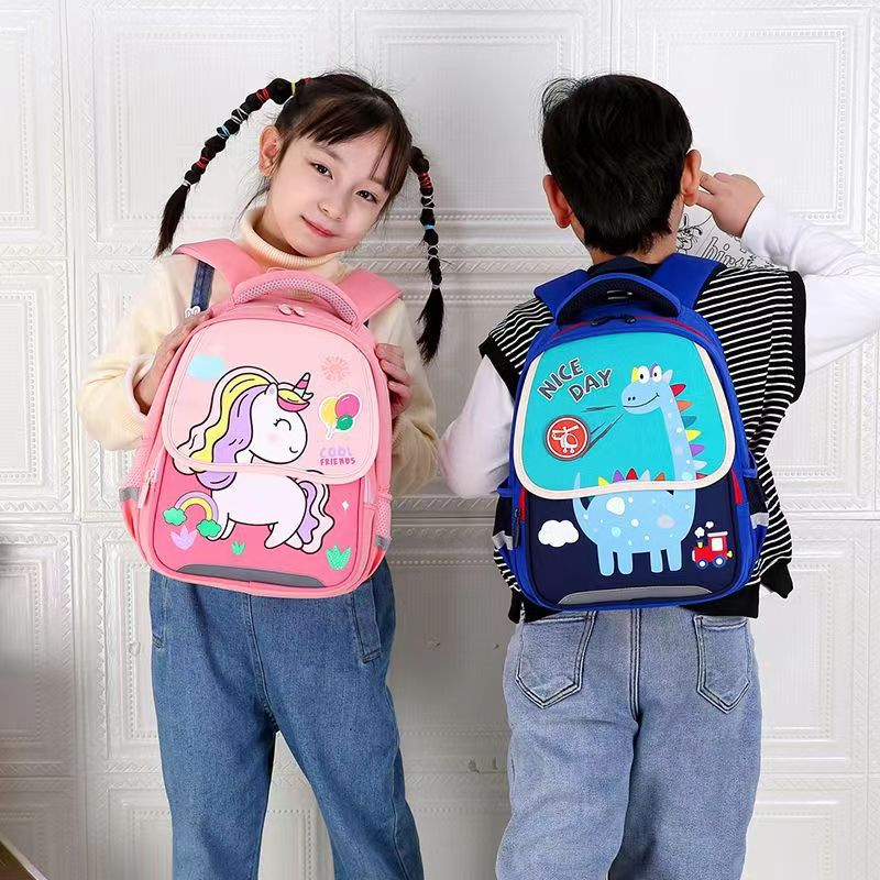 Balo cho bé đi nhà trẻ cặp đi học mẫu giáo mầm non vải cao cấp chống nước in hình đẹp dễ thương 2055