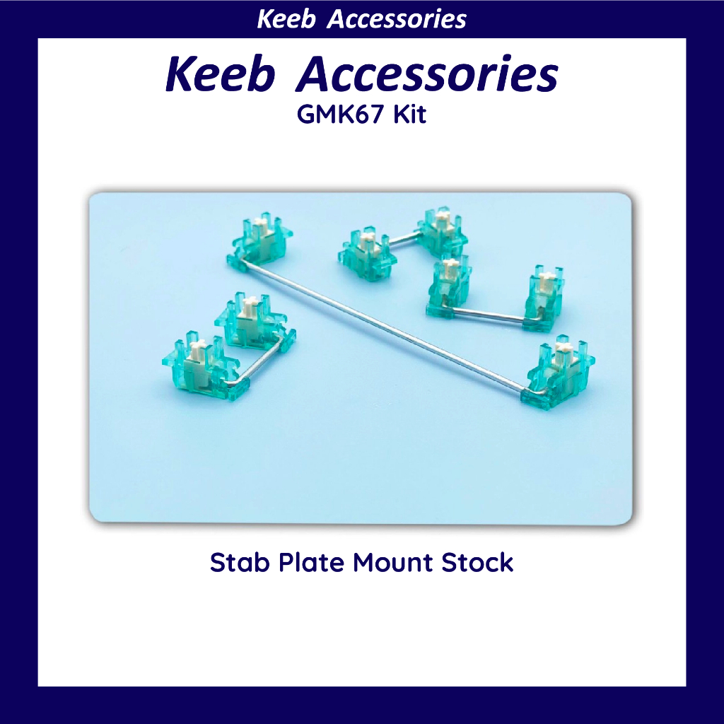 Kit Bàn Phím Cơ GMK67 3 Modes | Mạch Xuôi | RGB | Gasket Mount | Keeb Accessories