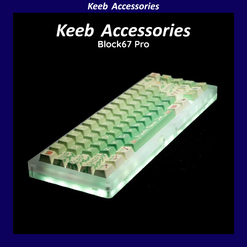 Block67 Pro Keyboard Kit | Bàn Phím Cơ Custom | Keeb Accessories