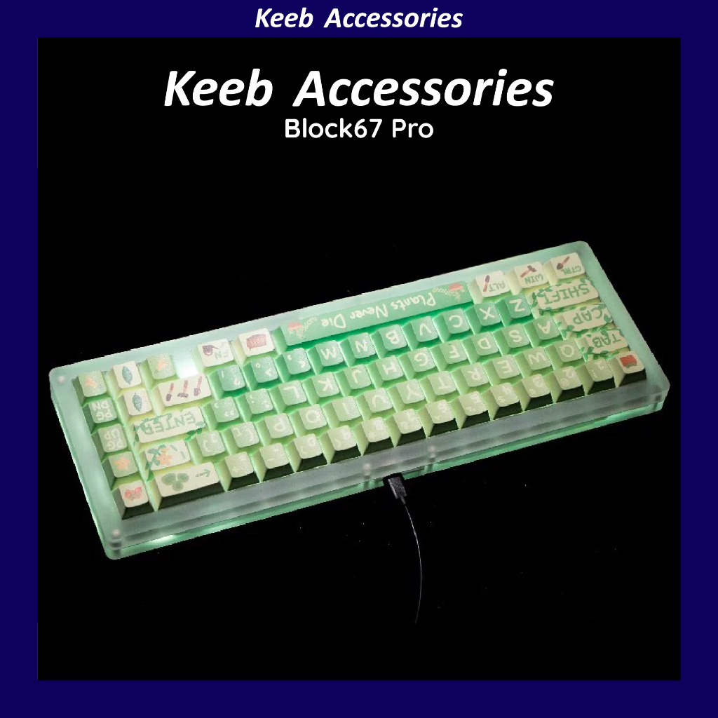 Block67 Pro Keyboard Kit | Bàn Phím Cơ Custom | Keeb Accessories