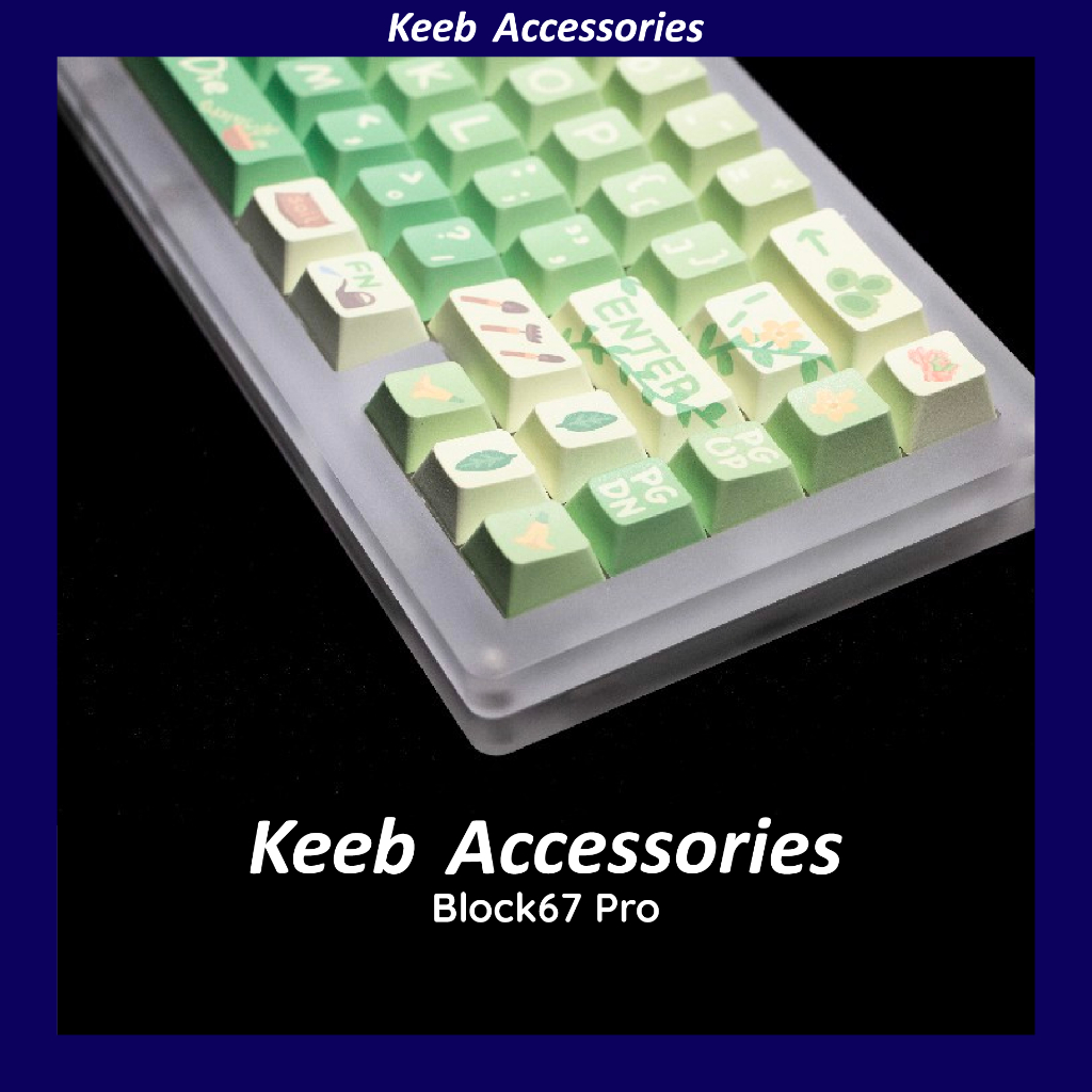Block67 Pro Keyboard Kit | Bàn Phím Cơ Custom | Keeb Accessories