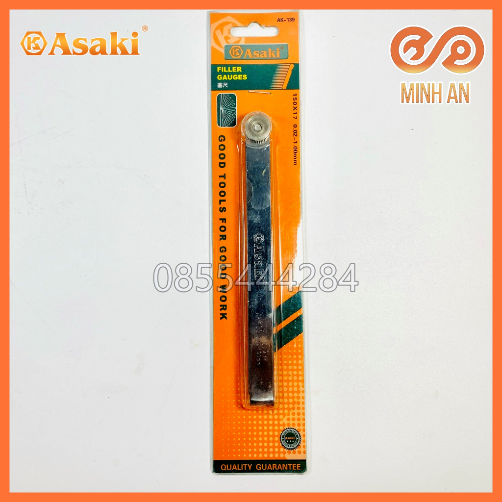 Thước Căn Lá, Thước Lá Căn Chỉnh Cò Xu Pắp  ASAKI AK-137 AK-139 AK-141 AK-142 Loại 17 Lá