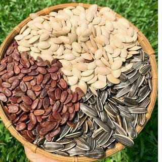 Hạt dưa Tết mix 3 vị 500gram/Hạt Dưa, Hướng Dương, Hạt Bí Trắng