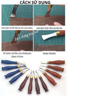 Dụng cụ ke viền làm đồ da