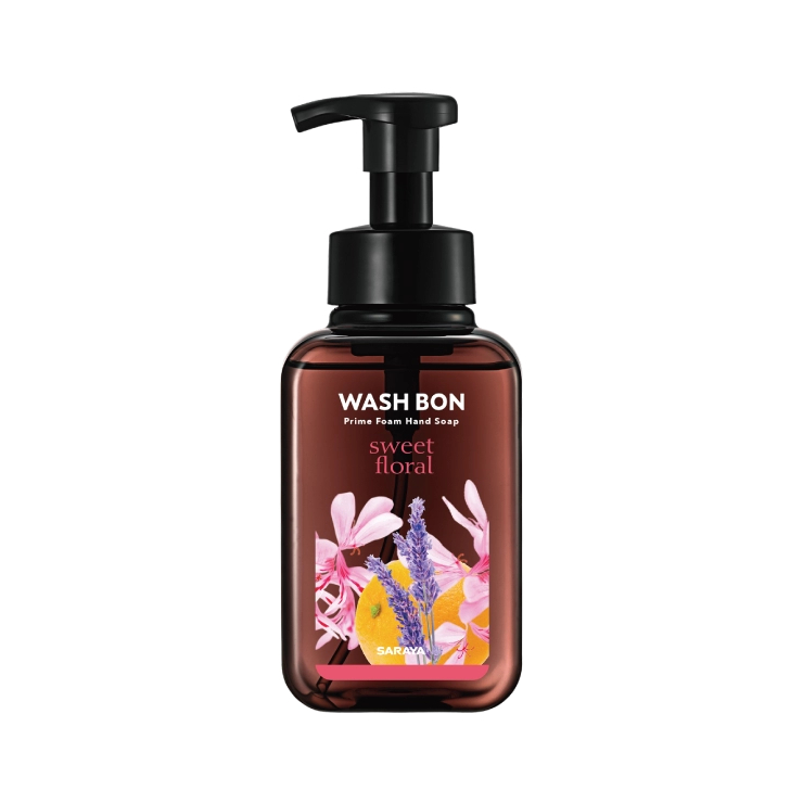Xà phòng rửa tay thảo mộc tạo bọt Wash Bon dạng bình 500ml