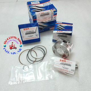 Bộ piston bạc raider đời đầu xăng cơ zin suzuki indonesia - 12100-25g10-0f0