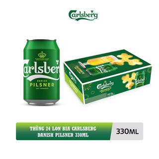 Bia Carlsberg Smooth Draught 330ml date 20/05/2024 Tặng 1 áo phông Halida