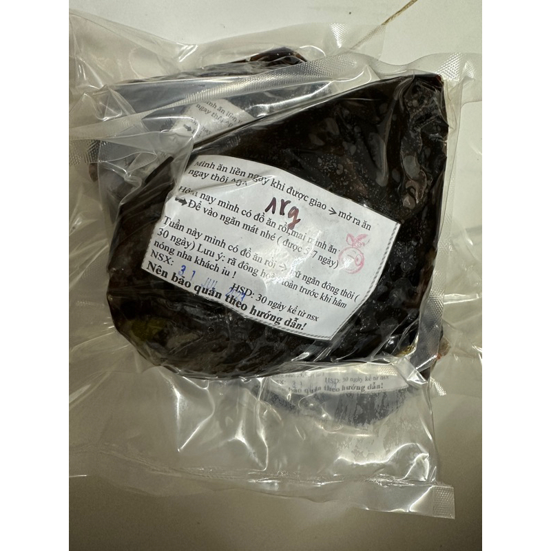 Khô bò đen cắt sẵn