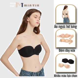 Áo ngực Hở Lưng không dây dành cho áo hở lưng kèm dây trong su ống áo ngực cúp ngang áo lót su quây