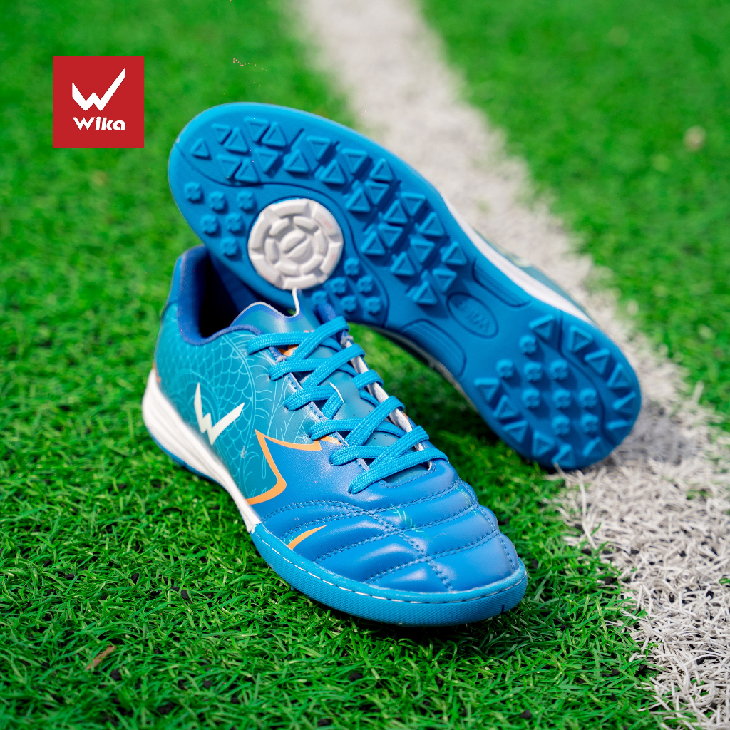 Giày Đá Bóng Wika DragonX Chính Hãng, Giày Bóng Đá Drx Wika Sân Cỏ Nhân Tạo Đã Được Khâu Full Đế