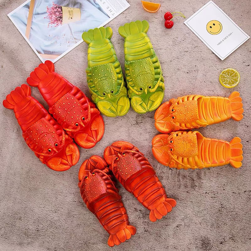 Dép tôm hùm Dép đi trong nhà dạo phố con tôm hùm