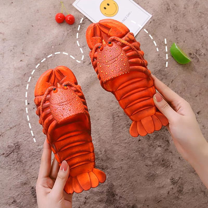 Dép tôm hùm Dép đi trong nhà dạo phố con tôm hùm