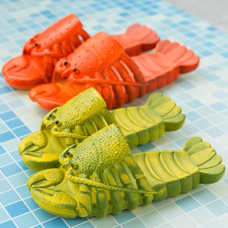 Dép tôm hùm Dép đi trong nhà dạo phố con tôm hùm