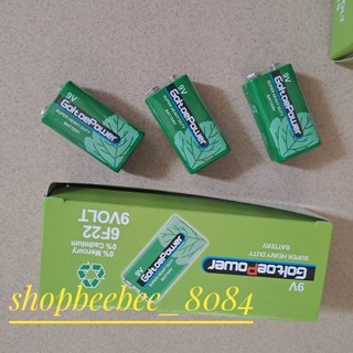 1 hộp (10 viên) pin mic pin 9V, pin vuông