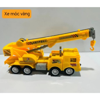 Xe cẩu đồ chơi loại to ,cần cẩu có thể kéo dài linh hoạt, xoay 360 độ, cực đẹp