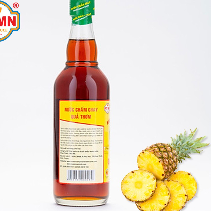 Nước chấm quả thơm chay 500ml chai nhựa TPTCZZCT0500PET