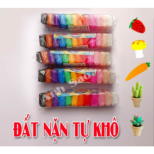 Đất  nặn an toàn cho bé,không dính tay,tự khô,Kingtoys_STORE2017