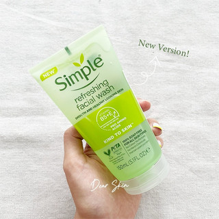 SỮA RỬA MẶT Simple Refreshing Facial Wash 150ml