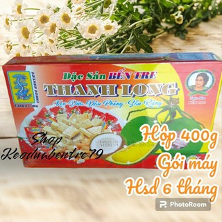 Kẹo dừa Thanh Long đậu phộng sầu riêng gói máy