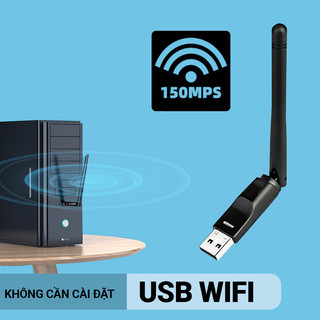 Usb Wifi Mini Không Dây Card Mạng Lan card mạng thu sóng wifi Pc Laptop dùng ổn định