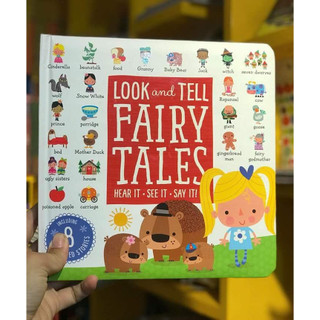 Sách - look and tell fairy tales bìa cứng + file nghe mp3
