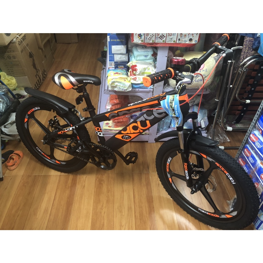 Xe đạp cho bé vành đúc, phanh đĩa 18 , 20 , 22 inch Có chắn bùn