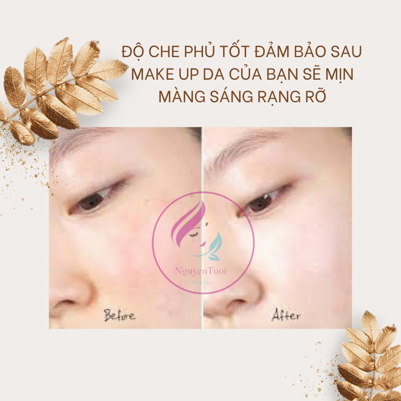 Phấn phủ BB Anfilian Splendid Pure Powder Cake che phủ cao, bền màu, lâu trôi