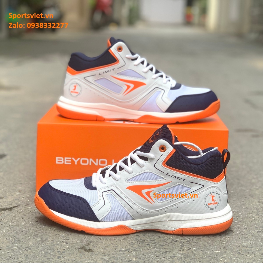 Giày đánh bóng chuyền nam cày sân bê tông Limit/ XP/Nagaki/Spiking nhiều màu lựa chọn: Đen, xanh, đỏ, trắng