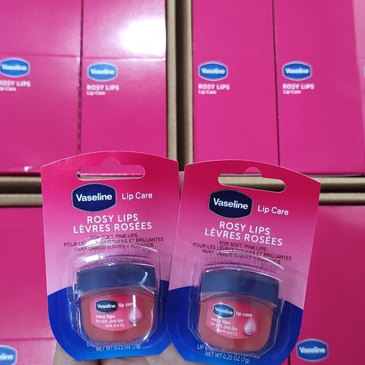 Son Dưỡng Mềm Môi Vaseline Lip Therapy, Colour+Care, Sáp Dưỡng Đa Năng Pure Petroleum Jelly