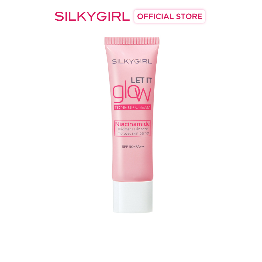 Kem Lót Nâng Tông Silkygirl Let It Grow Tone Up Cream 25ML