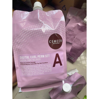 Kem Duỗi, Uốn Tóc Csmeer 970ml x2
