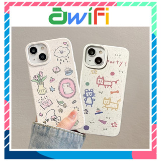 Ốp lưng iphone mềm thân thiện môi trường thỏ mèo 6/6splus/7/8/plus/x/xs/11/12/13/14/15/pro/max/plus/promax - Awifi V2-5