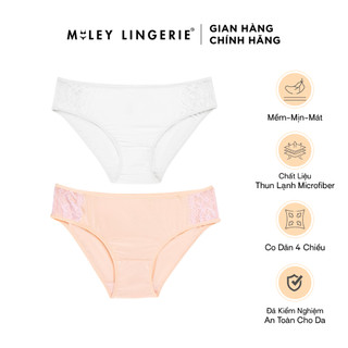 Combo 2 Quần Lót Thun Lạnh Phối Ren Sườn Active Miley Lingerie FMM0205-0905