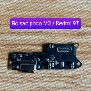 Bo sạc xiaomi redmi 9t / poco m3 lắp chung