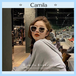 Kính mát nam nữ CAMILA mắt vuông unisex thời trang Hàn Quốc C086