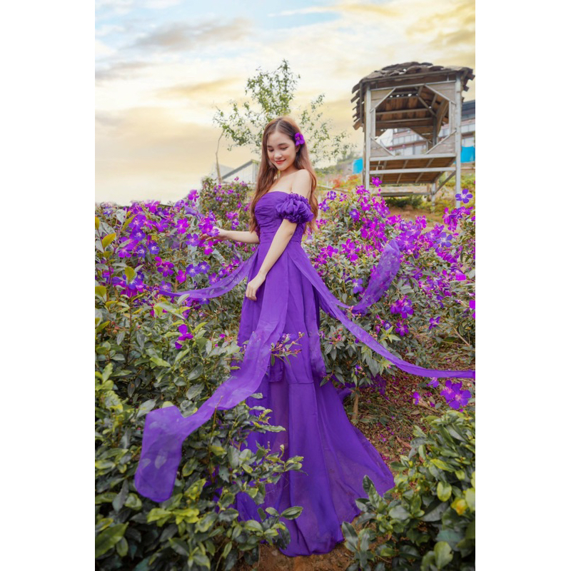 VÁY CÔNG CHÚA TÀ DÀI