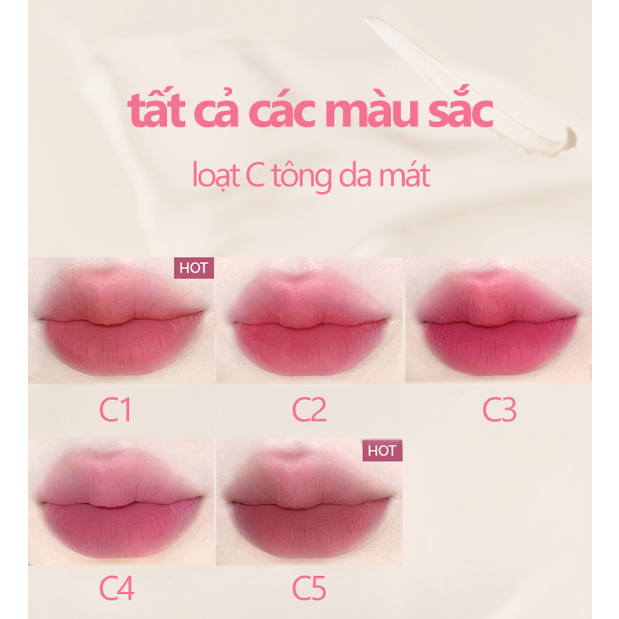 Son Kem Lì Mềm Mịn Như Nhung Customize Air Lip Mud 2.6g
