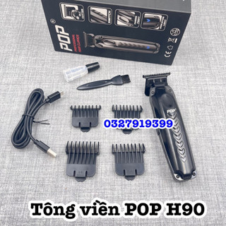 ✅freeship✅ tông đơ chấn viền cao cấp pop h90 - tốc độ 7000 vòng