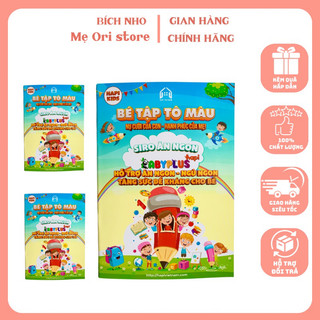 Tập tô- Tô màu cho bé