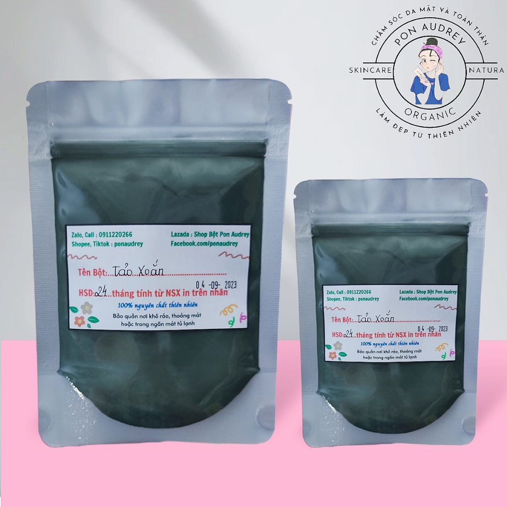 Bột Tảo Xoắn Nguyên Chất Thiên Nhiên
