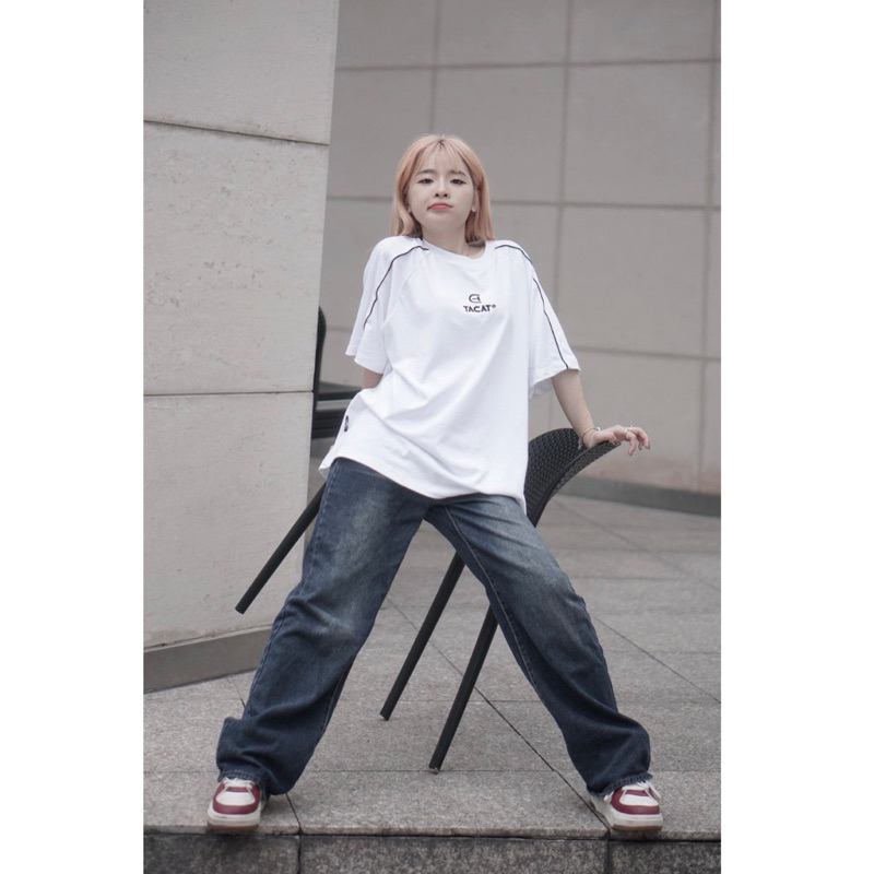 Áo Thun 04 Áo thun TACAT RAGLAN Blockcore 100% cotton unisex Nam, nữ local brand chính hãng