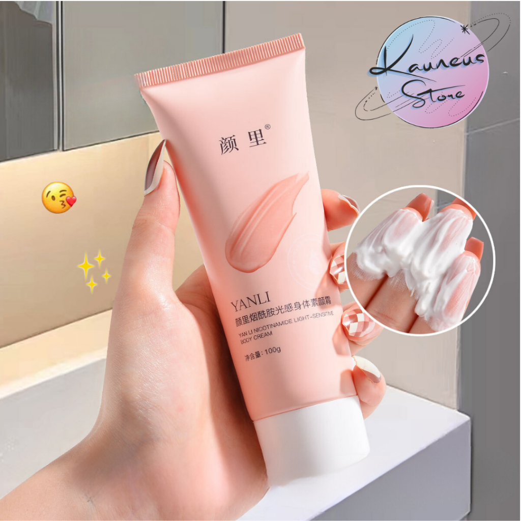 Sữa Dưỡng Thể Yanli 100g - Giúp Dưỡng Trắng Dưỡng Ẩm, Làm Trắng Sáng Da Tự Nhiên, Mùi Thơm Nhẹ, Phù Hợp Cho Mọi Loại Da