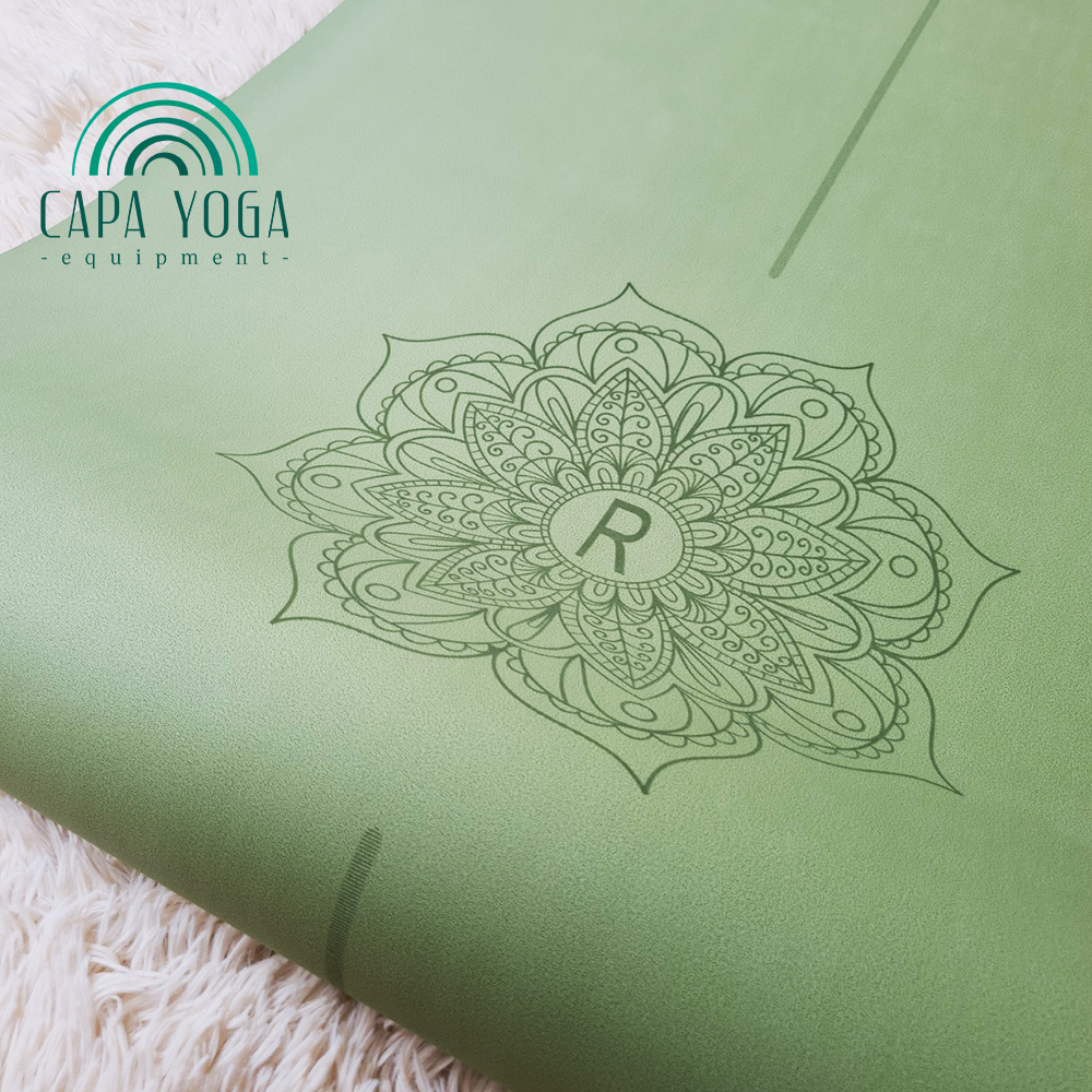 Thảm tập yoga Cao su PU định tuyến Relax