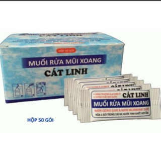 ✅ Muối rửa mũi xoang Cát Linh 5 gói