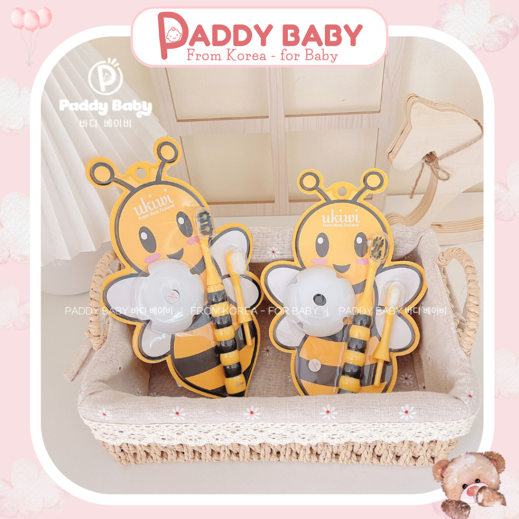 Bàn chải Honeybee Ukiwi Hàn Quốc cho bé