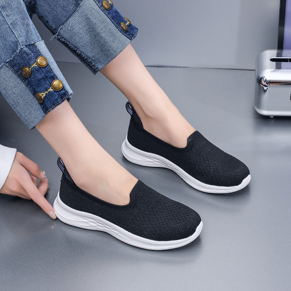 Giày Thể Thao Nữ Sợi Dệt Thoáng Khí Đế PHYLON Siêu nhẹ GLAS G2303