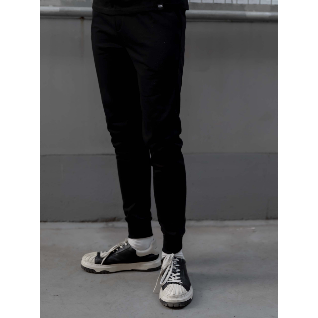 Jogger Nam Basic Black Mark, Chất Vải Nỉ Mộc Cotton Thoải Mái, JG0003, SOMEHOW