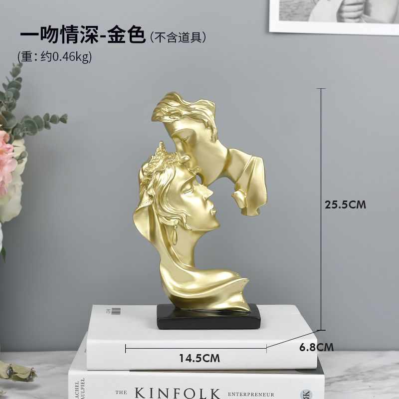 Tượng im lặng không nói decor phòng khách, phòng ngủ MỊNT store
